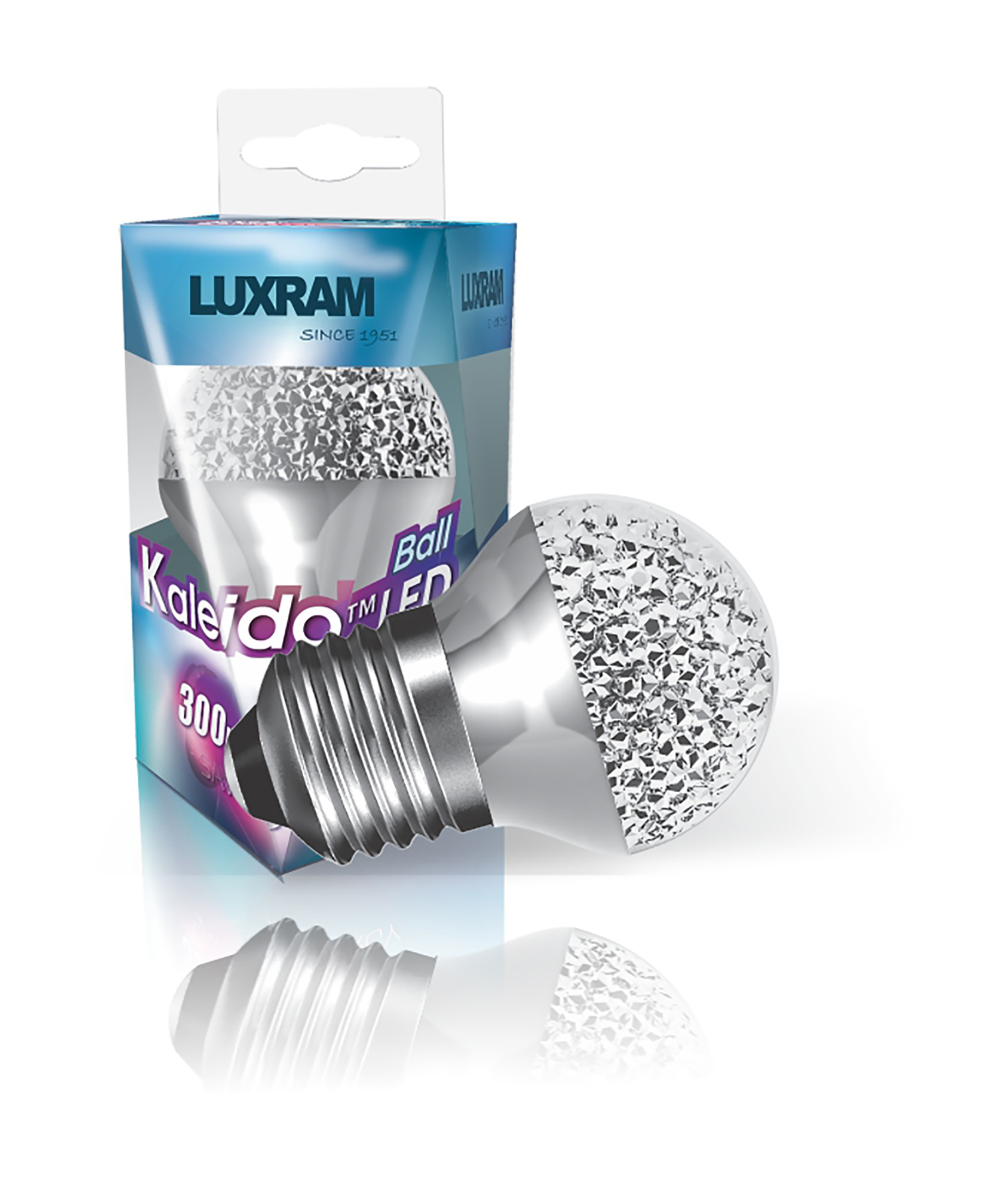 Kaleido Crystal LED Luxram Golf Ball